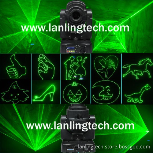 Professional Moving Head Laser/Animation Laser Light (LH500G)
